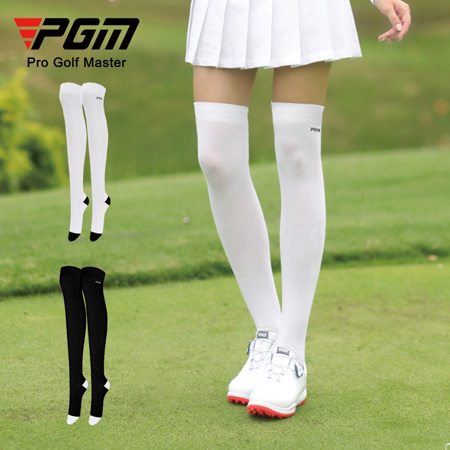 WZ015 golf knee socks oem woman custom pattern golf socks